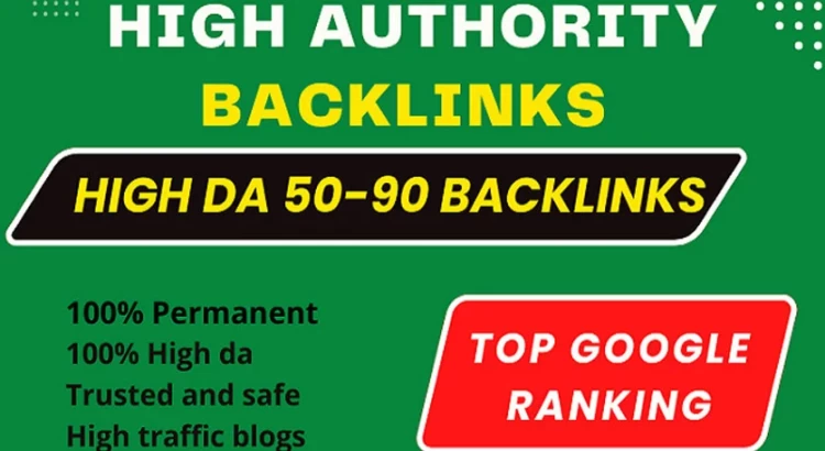 I will do high authority dofollow high da contextual link building monthly seo backlink